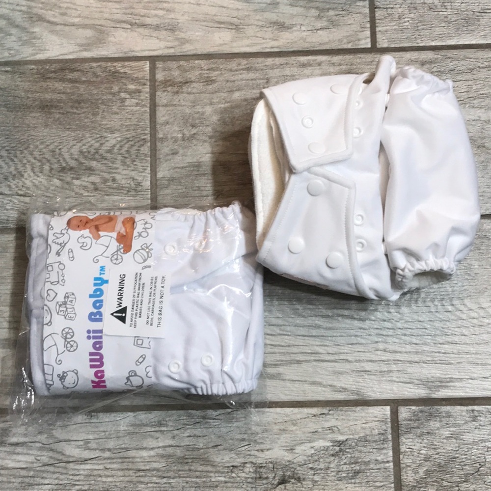 New Kawaii baby cloth diapers - not used